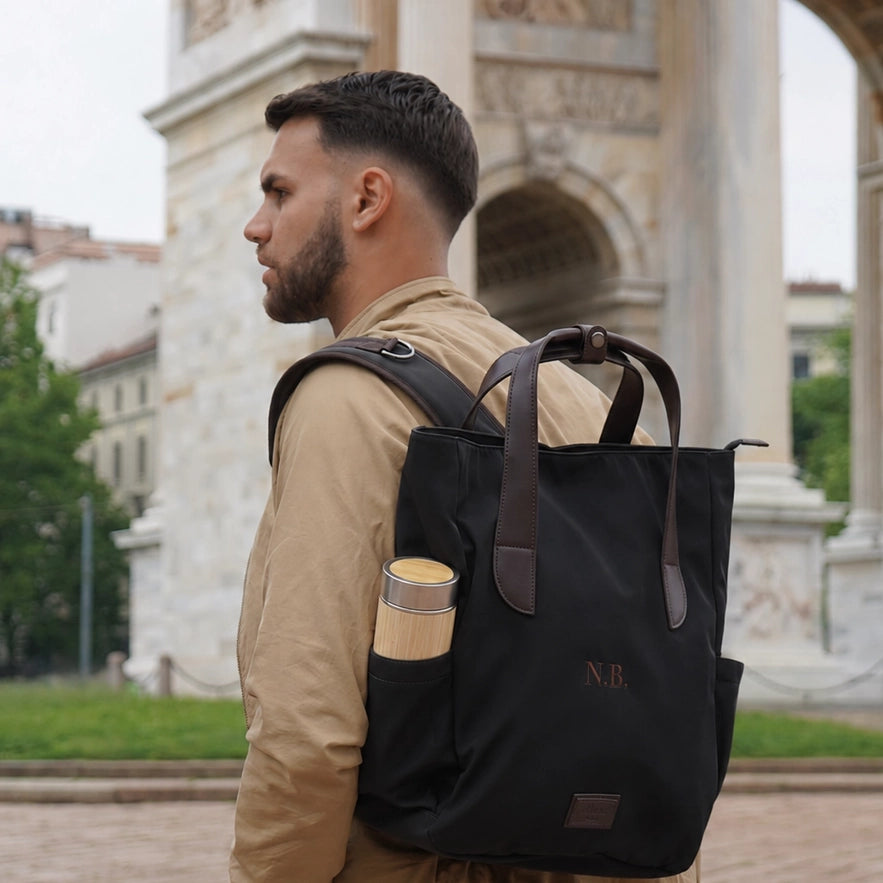 Shopper Zaino Nero